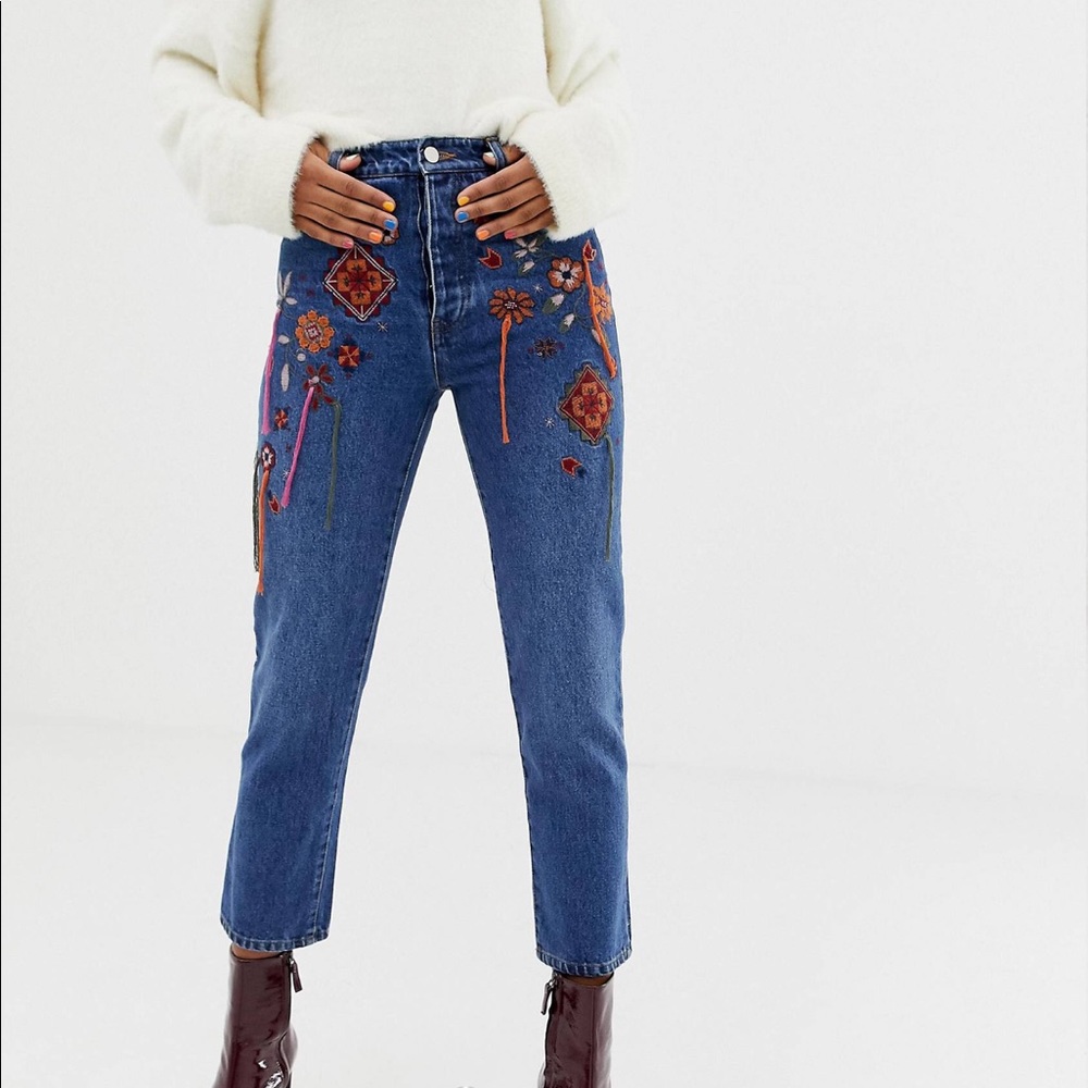 ASOS Florence Authentic Straight Jeans